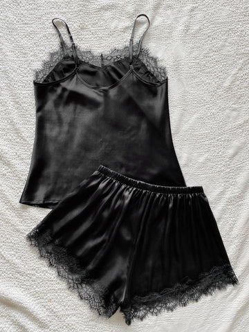 Spiky Speedwell Satin Cami PJ Set