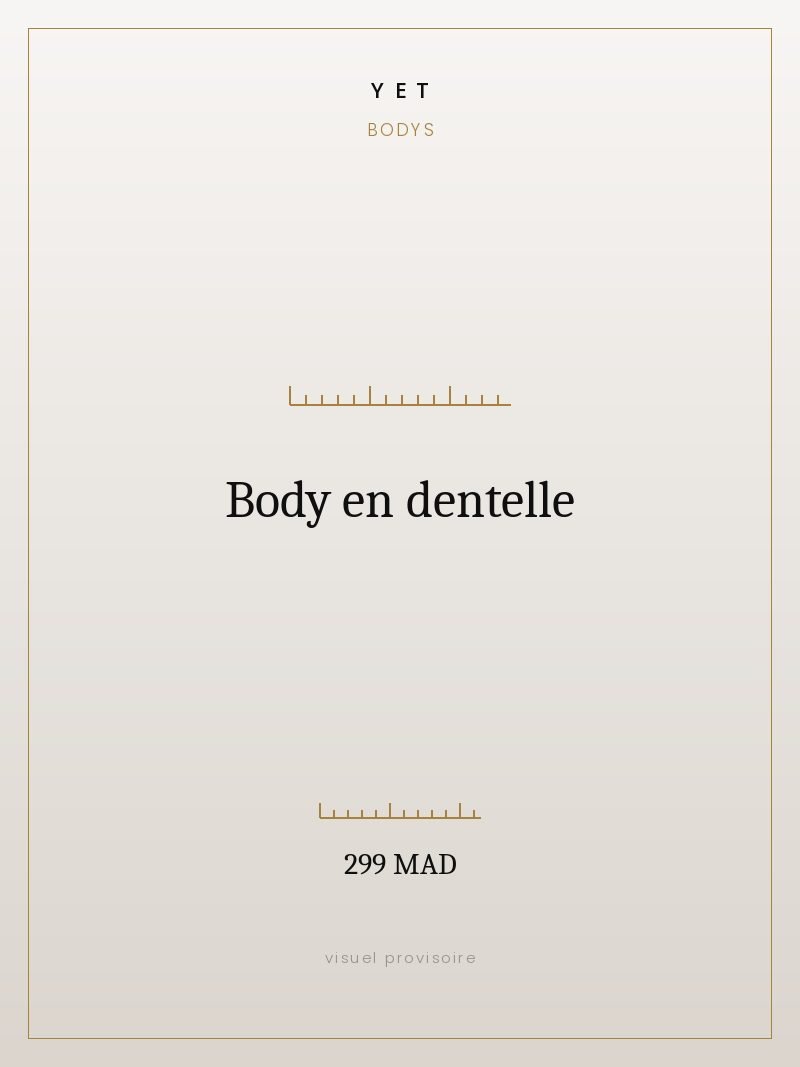 Body en dentelle