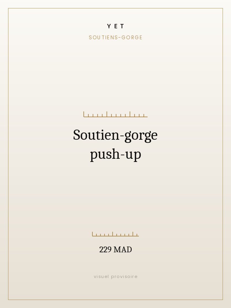 Soutien-gorge push-up